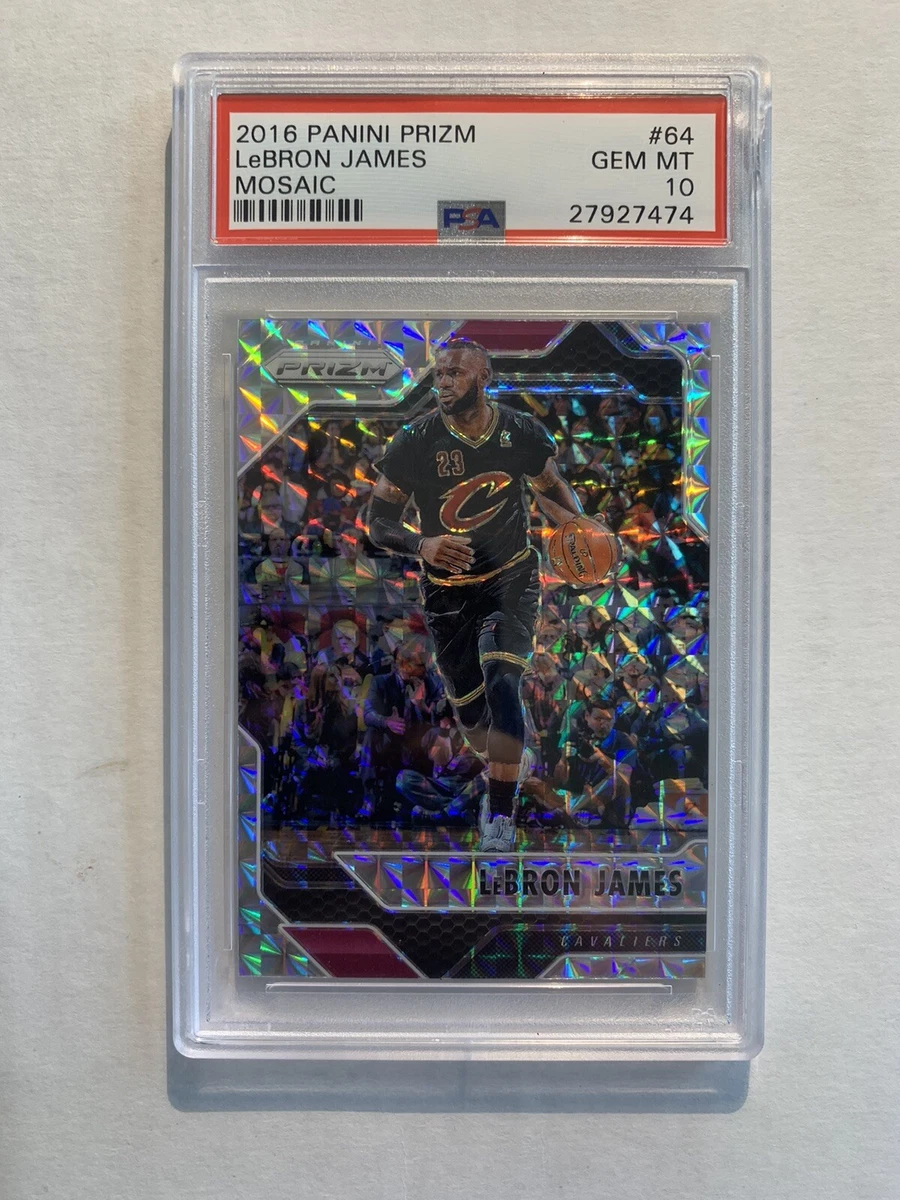 2016-17 Panini Prizm Mosaic - LeBron James #64 - огромный выбор по