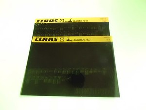Claas  Jaguar  75 / 71  Häcksler  Ersatzteilliste auf  Microfich