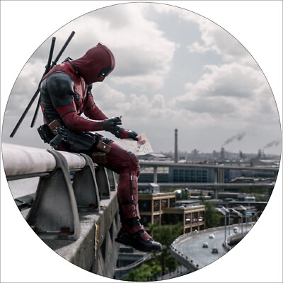 Tortenaufleger Geburtstag Party Tortenbild Fondant Oblate Deadpool P10