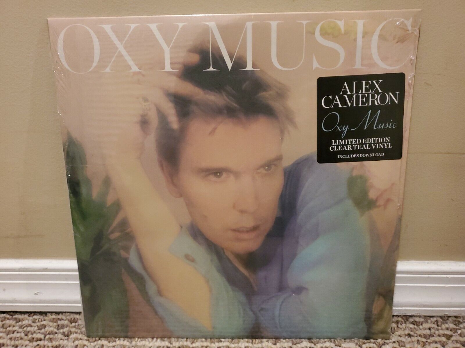 Alex Cameron - Oxy Music (Vinyl LP, Secretly Canadian, 2022) New Clear Tear Ver.