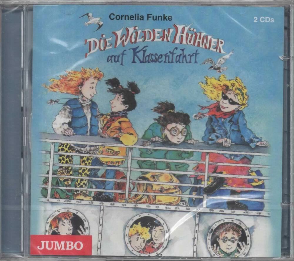 Thumbnail - Cornelia Funke Die Wilden Hühner Auf Klassenfahrt Hörspiel 2 Cd Neu