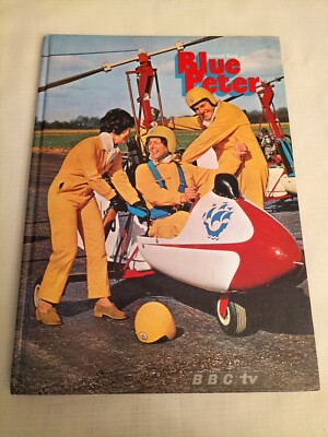 1970/71 Blue Peter Seventh Book Annual Hardback Book Spine Intact VG see photos