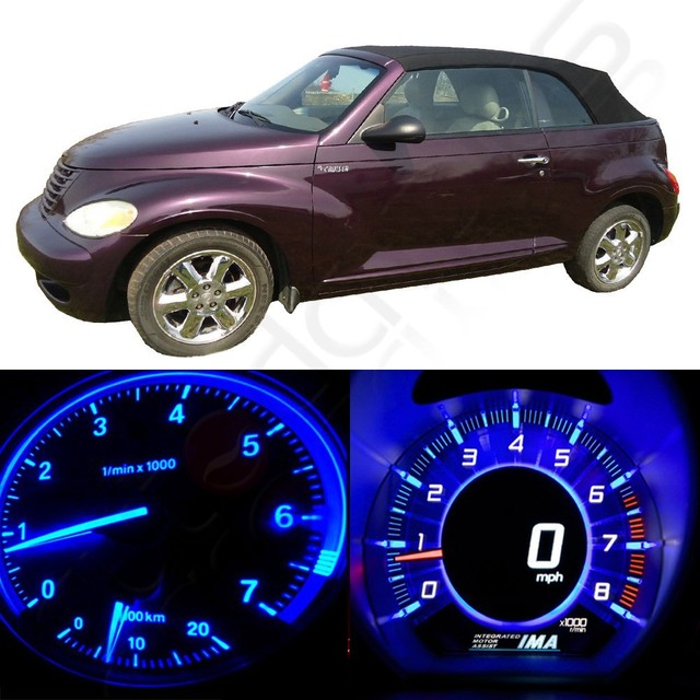 Blue LED Kit Instrument Cluster Light Bulbs For 20012005 Chrysler PT