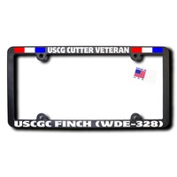 Uscg Cutter Veteran Uscgc Finch (wde-328) Frame W/ribbons Uscg Cutter Veteran Uscgc Finch (wde-328) Frame W/ribbons