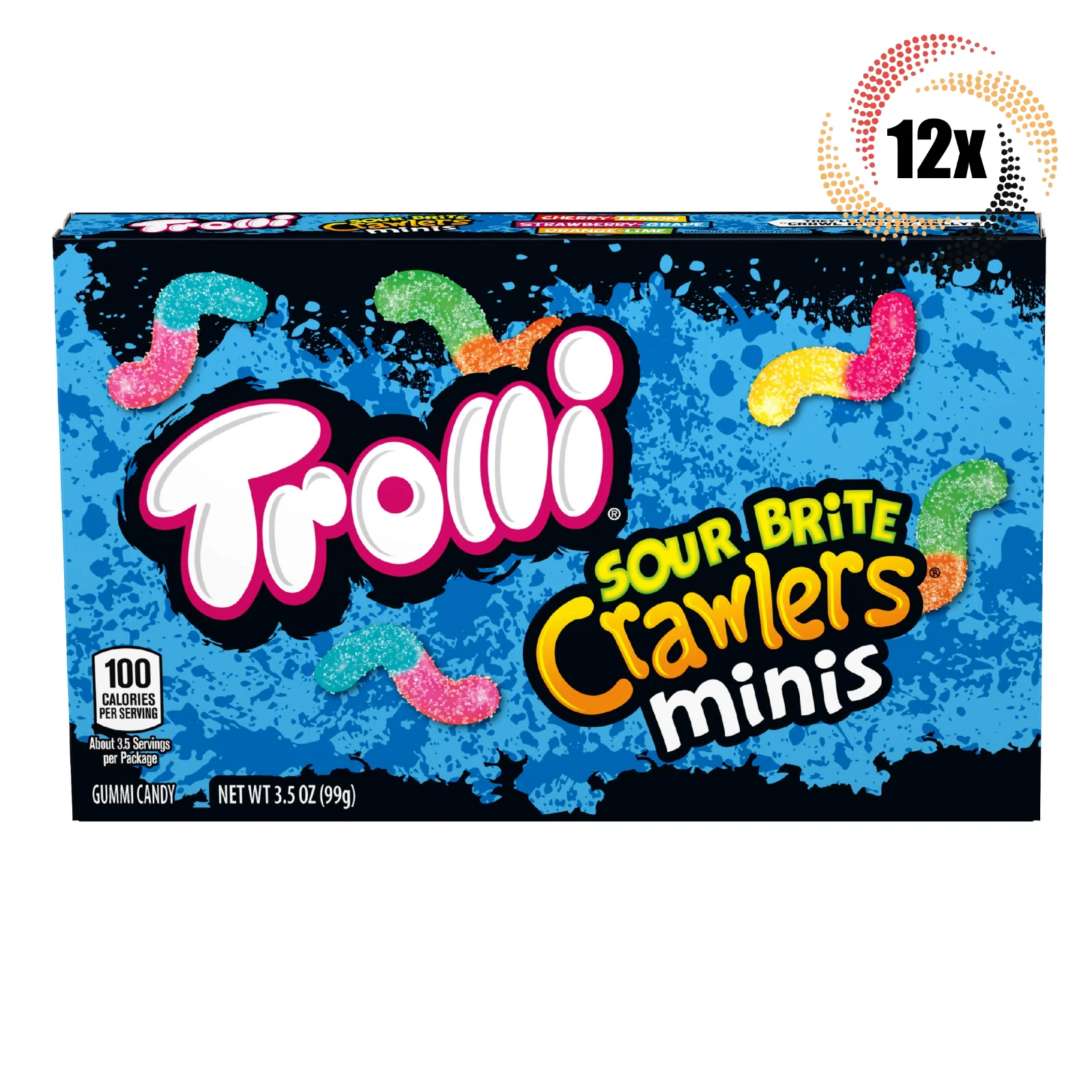 Trolli Sour Mini Gummi Candy 3.5 oz Bag in Nepal at NPR 8537, Rating 5