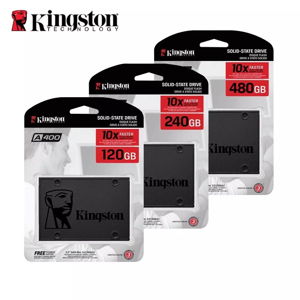 KINGSTON SSD A400 - 2.5 INTERNE SATA SA400S37 Capacité 240 Go