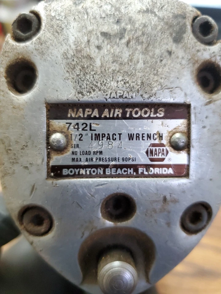 Napa 1/2" Impact Wrench 742L Watch Video! (CX24A) - Image 4 of 4