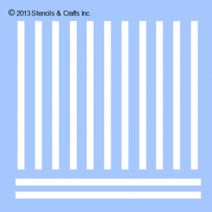 stripe stencil stripes line lines pattern template paint art craft