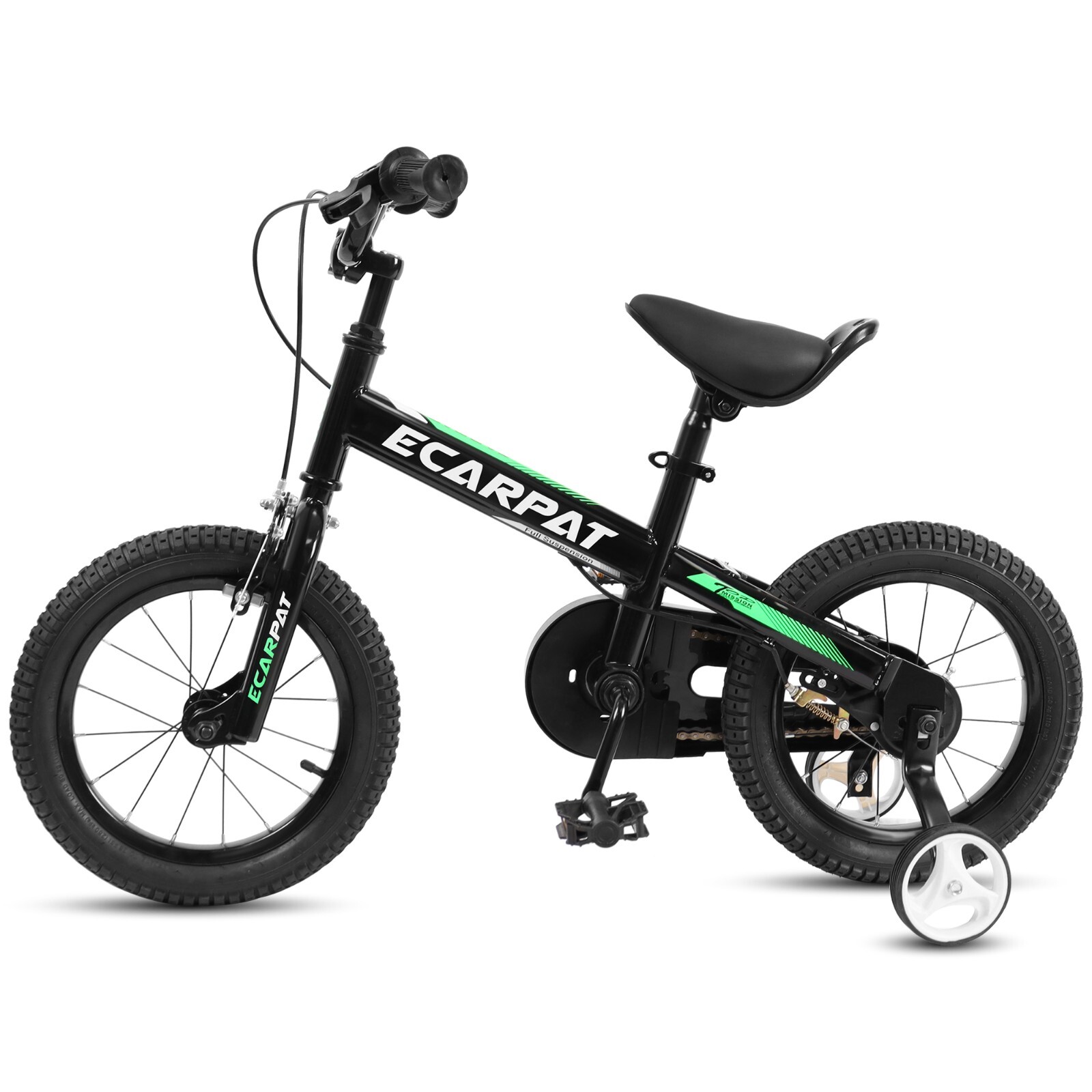 4-7Year Old Kids' Bike,Boys Girls Child Bicycle with Removable Training Wheels
