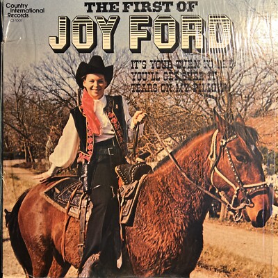 The First Of Joy Ford FIRST PRESS SHRINK COUNTRY INTL Vinyl Records 1001 Atkins