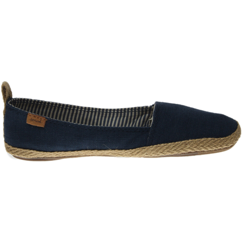 Sanuk Espie Женские синие туфли на плоской подошве в стиле кэжуал 1016044-NAVY 2890₽