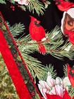 Quilt top: Handmade Christmas Quilt Top- Christmas Cardinals  47"x66" — photo 9
