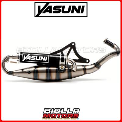 TUB420C AUSPUFF YASUNI R CARBON VESPA LX 50CC AC - 2-TAKT ZUGELASSEN / APPROV