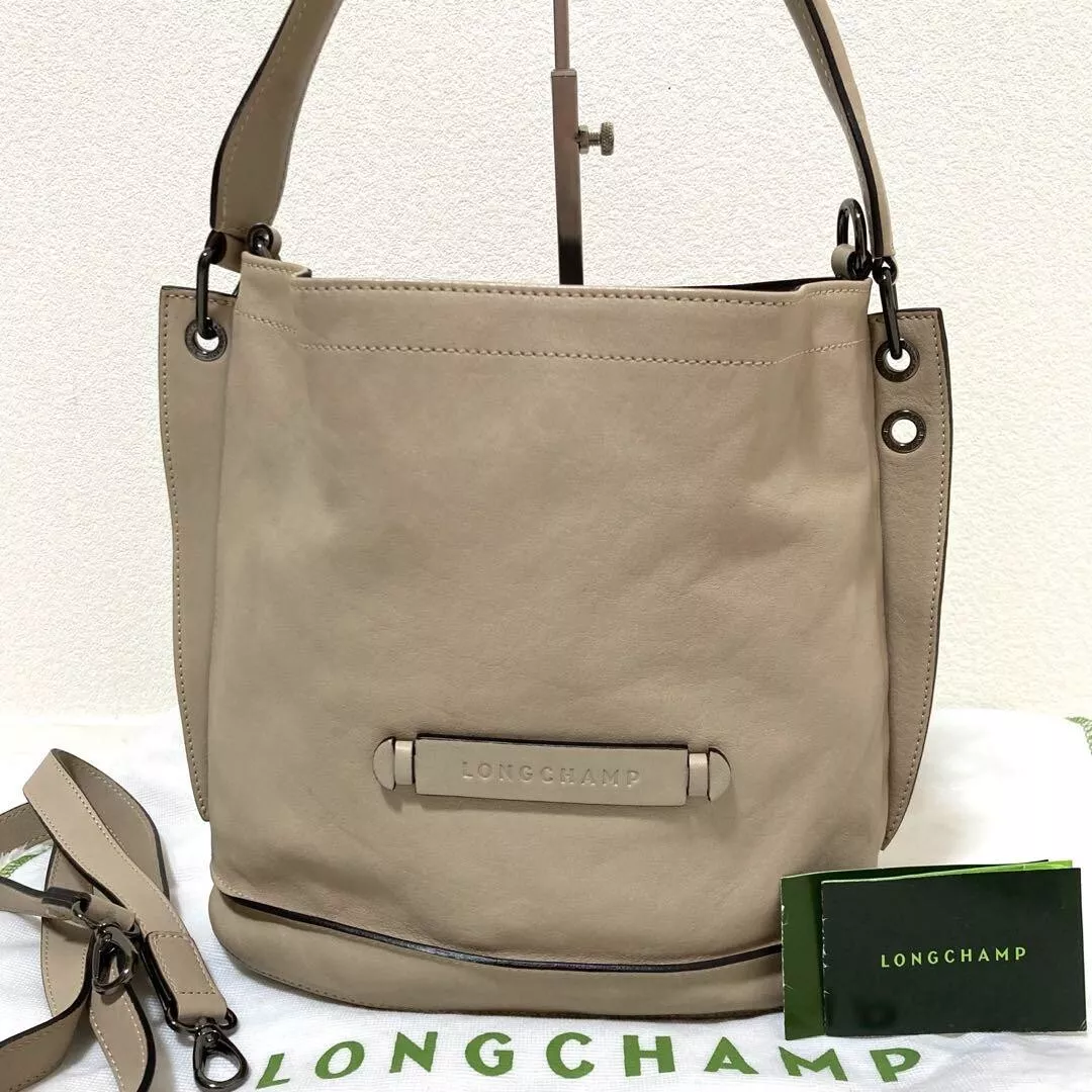 Longchamp, Bags, Longchamp 3d Large Leather Hobo