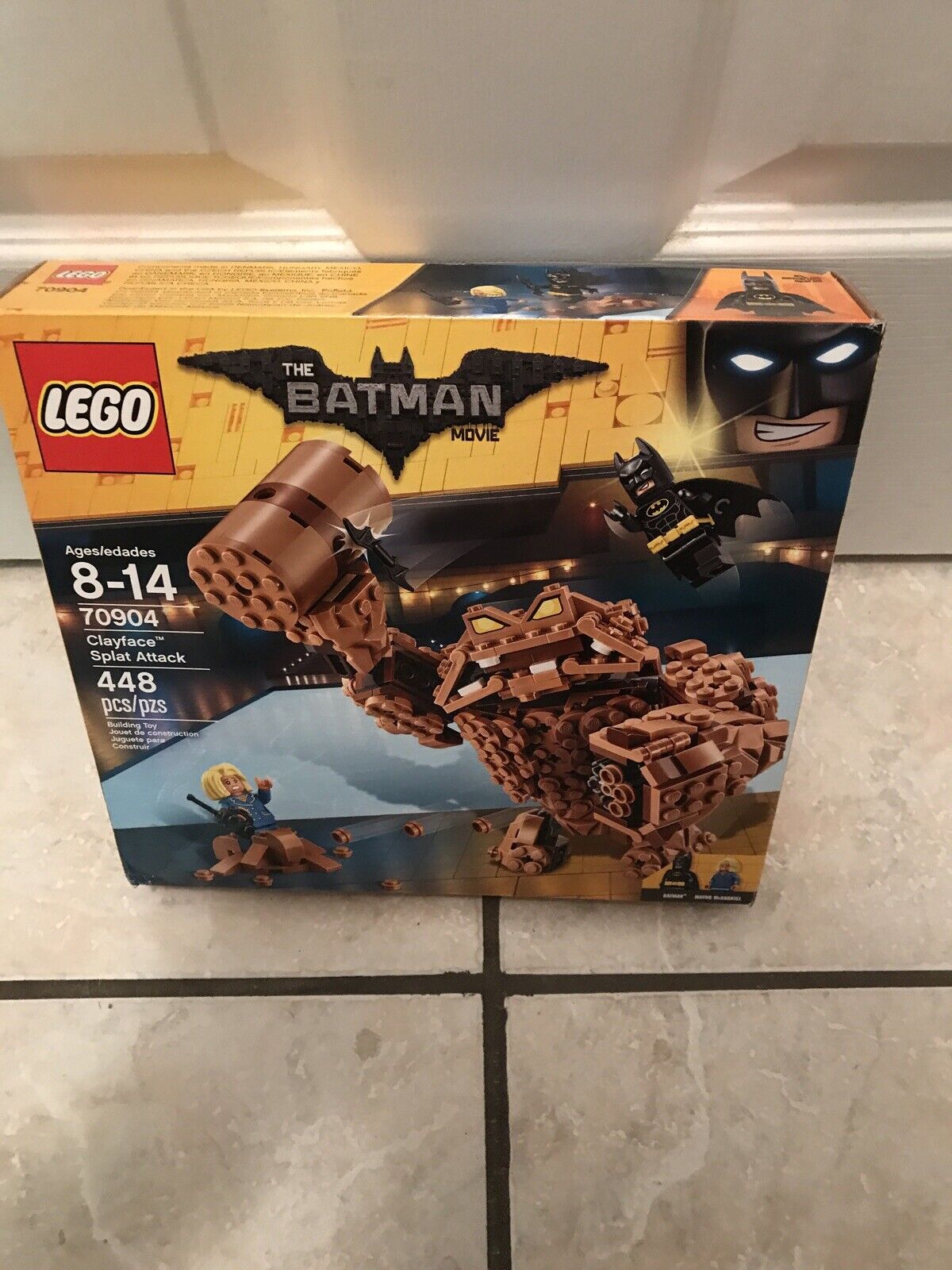  Lego 70904 THE BATMAN MOVIE Clayface Splat Attack - 448 pcs