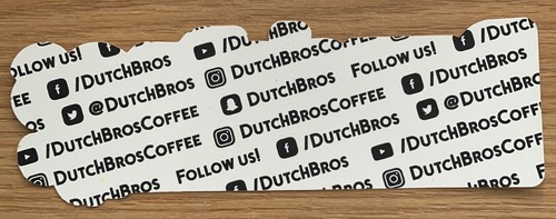 RARA decalcomania sticker logo bros olandese - Foto 2 di 4