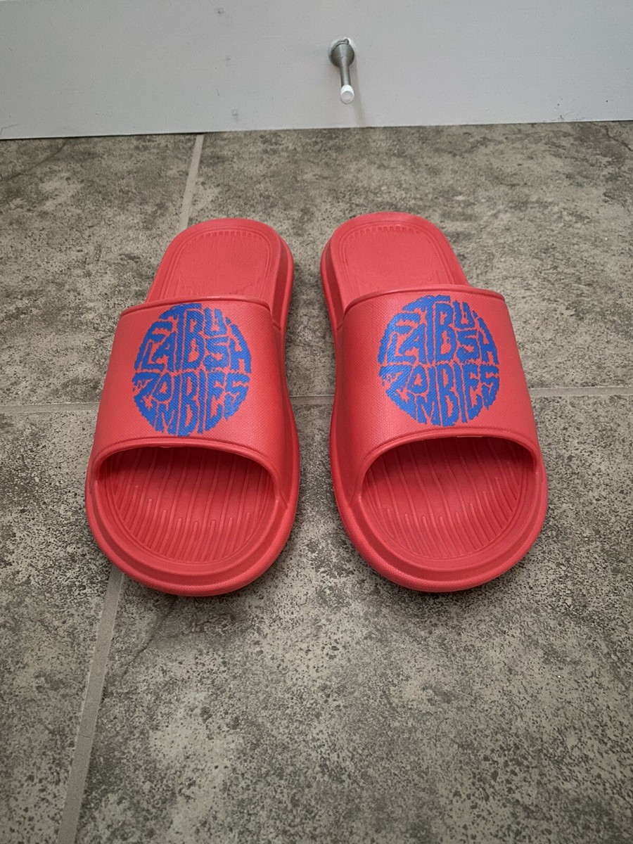 Flatbush Zombies FBZ CHANKLAS Jupiter Sound Red Slides Sandals L 9.5-10.5 Flatbush Zombies FBZ CHANKLAS Smoke Break Black Slides  main image 4