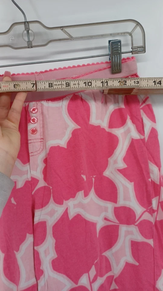 Ropa de dormir para mujer Nautica pantalones cortos pequeños pequeños florales 100 % algodón pull-on. Foto 3 de 4