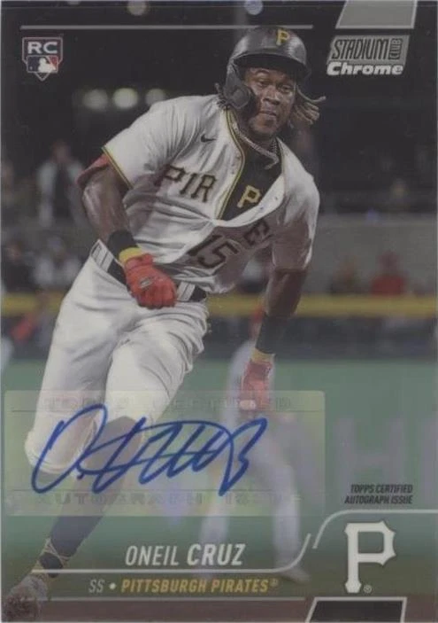 Topps Stadium Club Oneil Cruz #237 2022 for sale | eBay