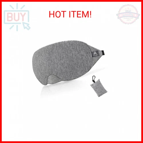 Mavogel Cotton Sleep Eye Mask - Updated Design Light Blocking Sleep Mask
