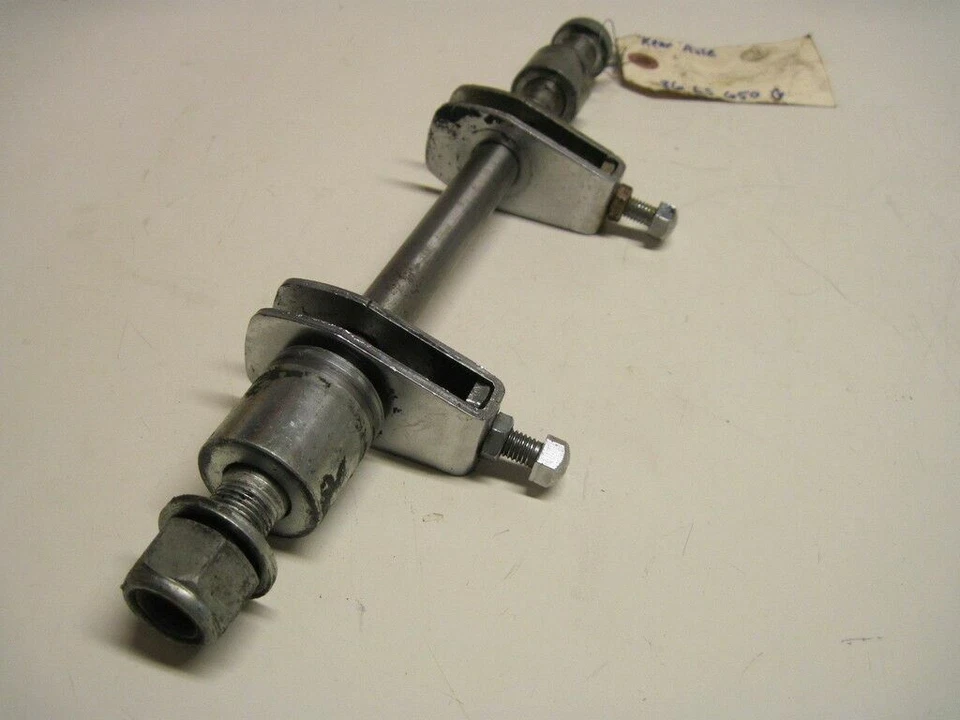 86-88 Suzuki LS650 Savage Rear Axle, Spacers & Adjusters 1986 1987 1988 LS 650 - Image 2 of 2