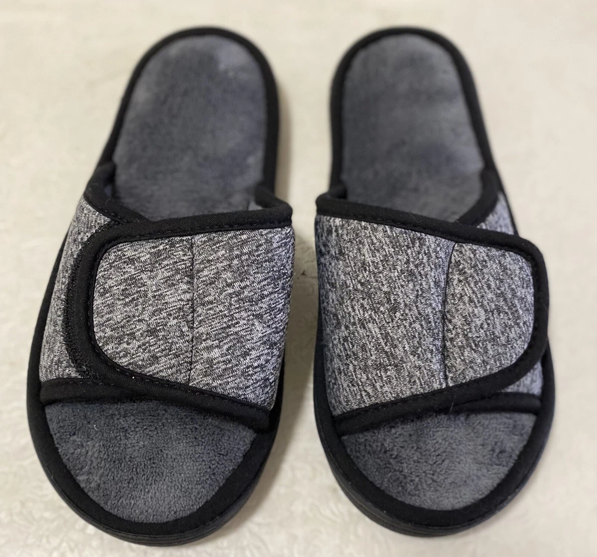 Isotoner RN22605 Adjustable Wrap slippers size 6.5 7 eBay