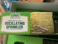 Expert Gardener Oscillating Sprinkler 3800 Square Feet Weighted Wide Base
