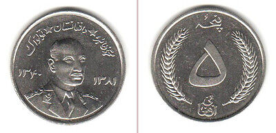 Afghanistan 5 Afghanis Coin 1961 km955 Asia.