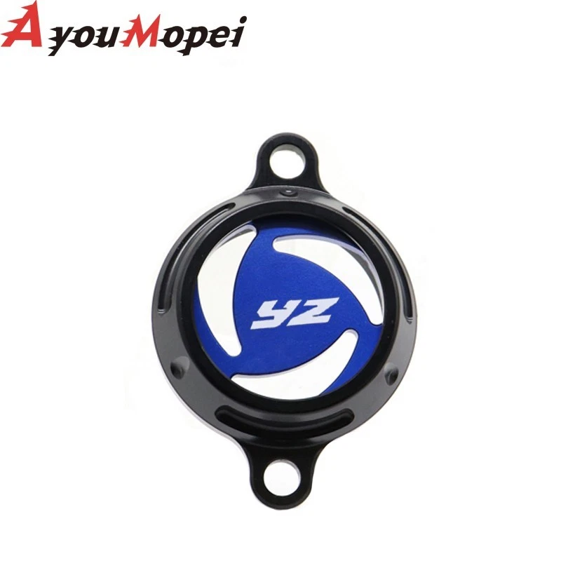 Protector de tapa de filtro de aceite de motor para Yamaha YZ 250F YZ 250FX YZ 450F/FX Foto 2 de 4