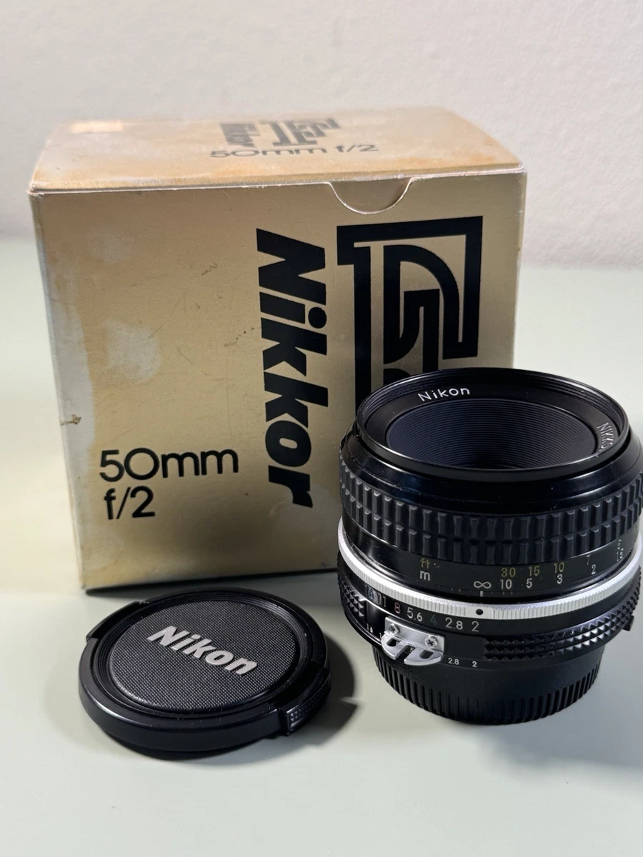 Nikon f/2 Camera Lenses 50mm Focal for sale | eBay