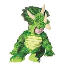 Green Triceratops Plush Baby Costume
