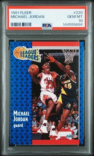 1991 Fleer Michael Jordan #220 PSA 10 Gem Mint