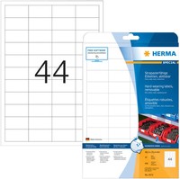 Herma Polyester-Etiketten Special, 48,3 X 25,4 Mm, AblöSbar 1 Bis 20X Spare 26%