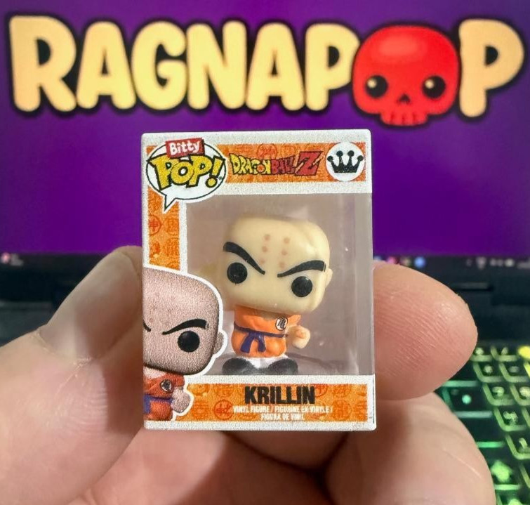 Funko Bitty Pop KRILLIN 1/3 Chase DRAGON BALL Z (0.9-inches tall)