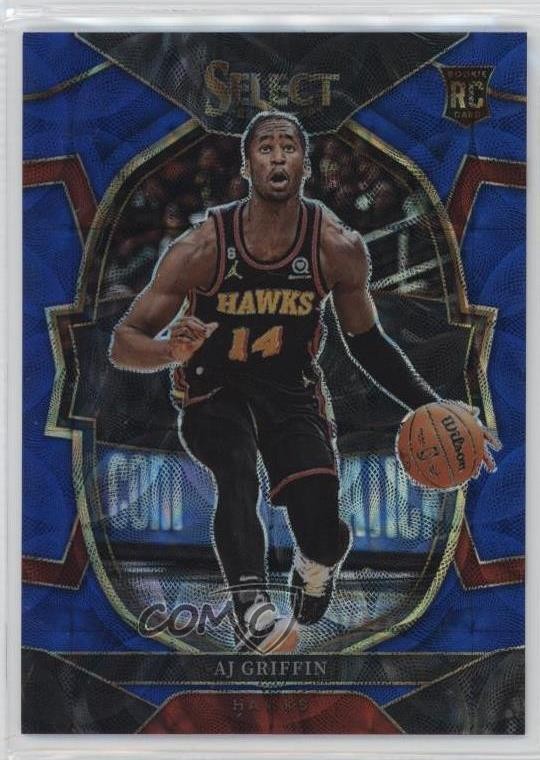 2022-23 Panini Select Concourse Blue Scope Prizm 113/249 AJ Griffin #88 13hf