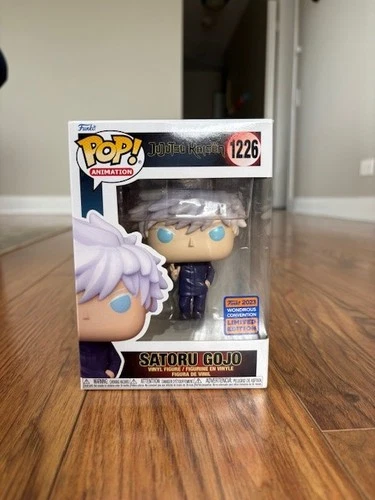 New ListingFunko Pop! Jujutsu Kaisen JJK Satoru Gojo #1226 Wondercon 2023 SHARED STICKER