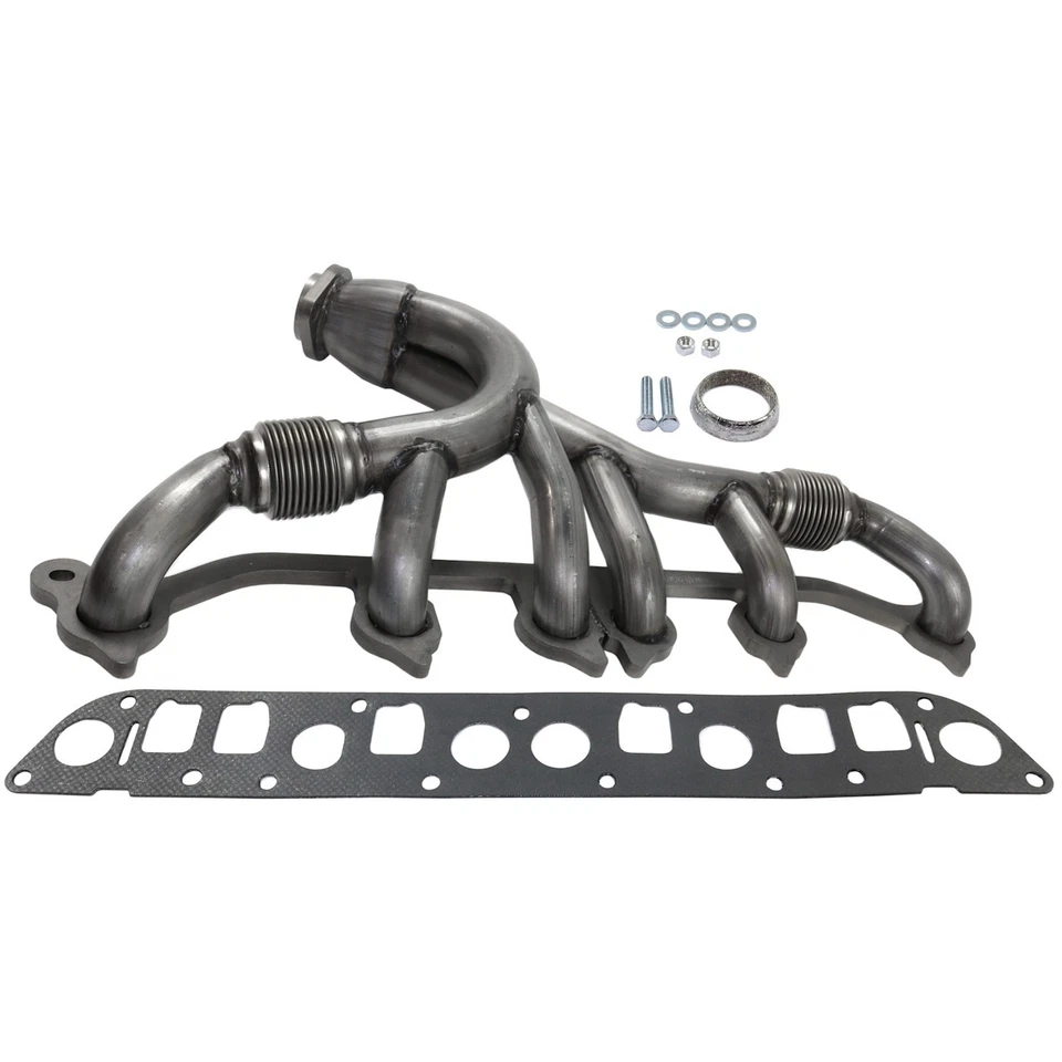 Colector de escape de acero inoxidable para Jeep Grand Cherokee Wrangler 4,0 L V6 NUEVO Foto 4 de 4