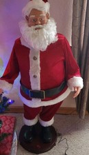 Gemmy Life Size Interactive Singing Dancing Santa Claus Sings 5 Christmas Carols