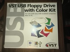 Vintage VST Technologies USB - Floppy Drive With Color Kit Ibook Imac Windows 98