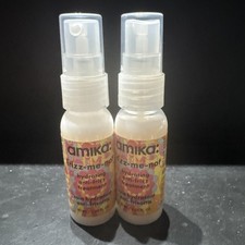 Amika Frizz-Me-Not Hydrating Anti-Frizz Treatment 1 oz Travel Lot of 2 Serum
