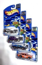2002 Hot Wheels Redline Club Master Set Redlines Factory Sealed Hologram 1-4