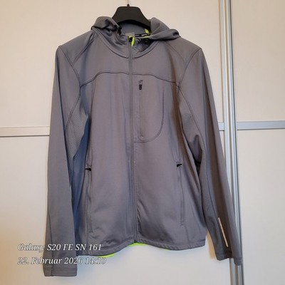 sports performance by Tchibo Jacke Hoodie Kapuzenjacke grau Gr L