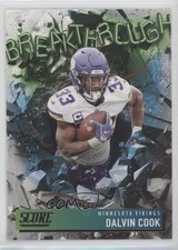 2021 Score Breakthrough Dalvin Cook #B7 f0n