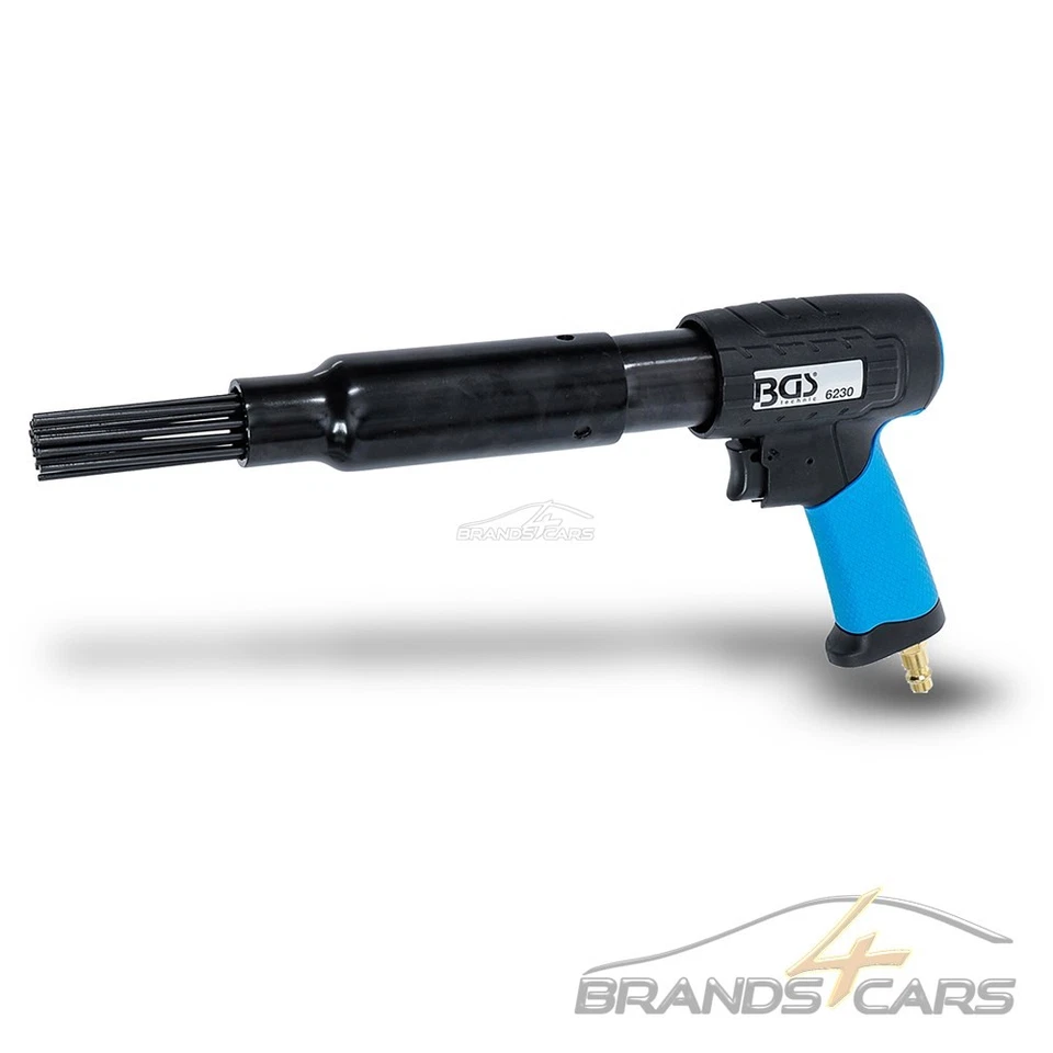 BGS DRUCKLUFT NADEL ENTROSTER ROSTENTFERNER MIT STAHLNADELN 3500 H/MIN 6,2 BAR - Bild 1 von 4