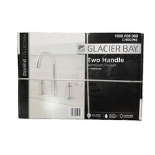 Glacier Bay Dorind 8in. Widespread Two Handle Bathroom Faucet Chrome