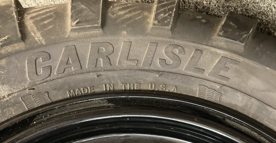 NOVO PNEU ATV GENUÍNO CARLISLE AT489 24X11-12 4 DOBRAS E ARO 4 LUG - Imagem 2 de 4