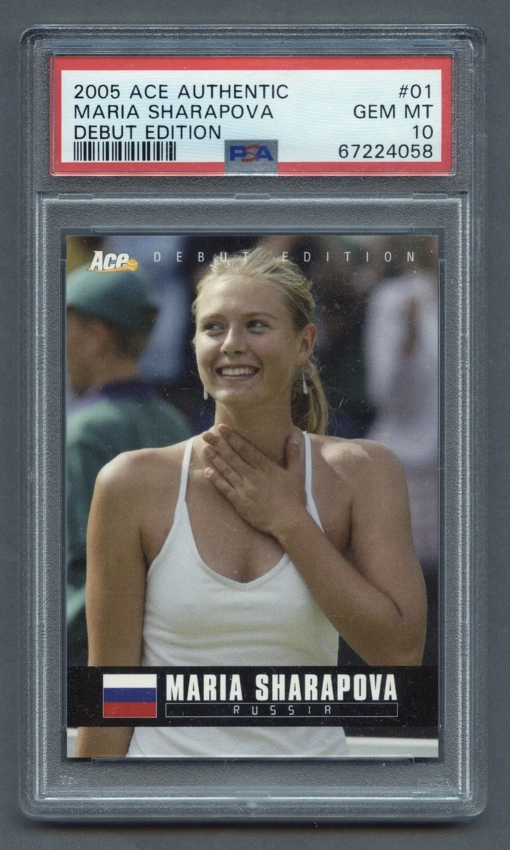 Tennis Ace Authentic Original Rookie Sports Trading Cards