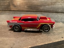 Tyco 1957 Chevy 454 CID Pro Stock HO Scale Slot Car 440x2 Vintage