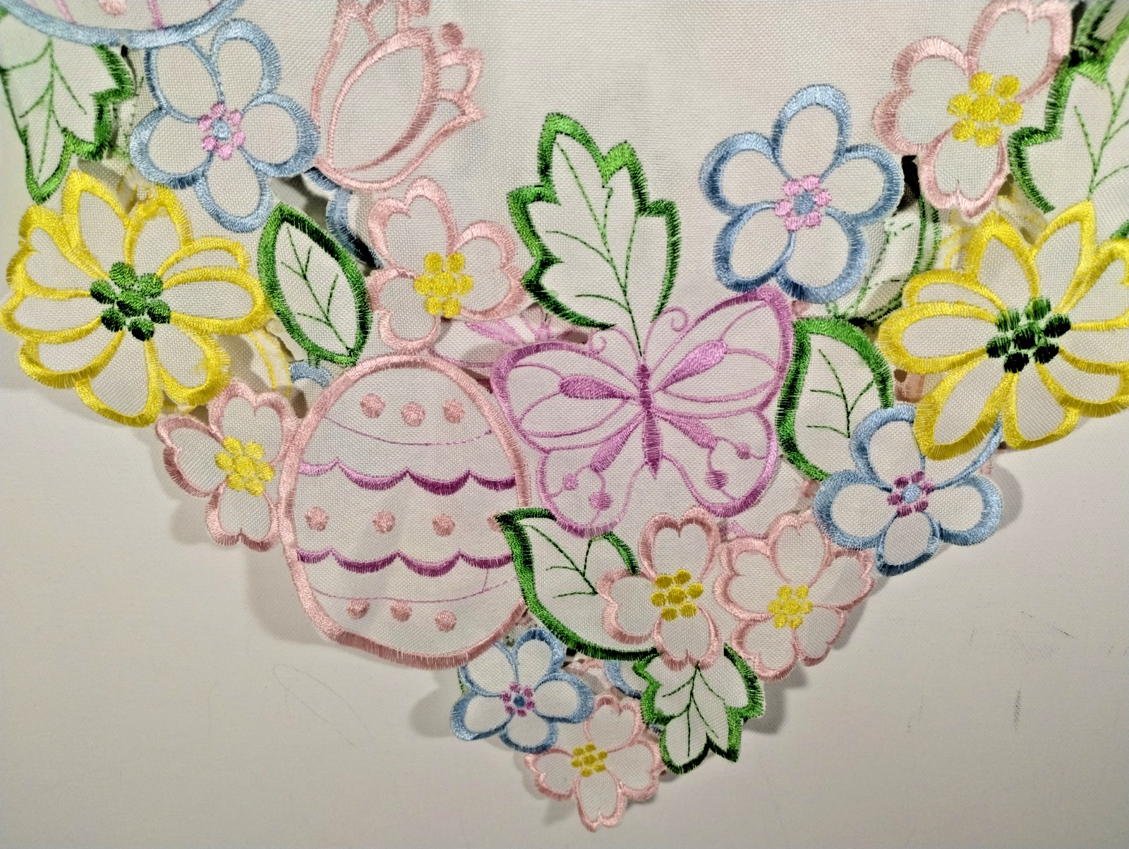 Embroidered Easter Table Runner for Spring Holida… - image 4