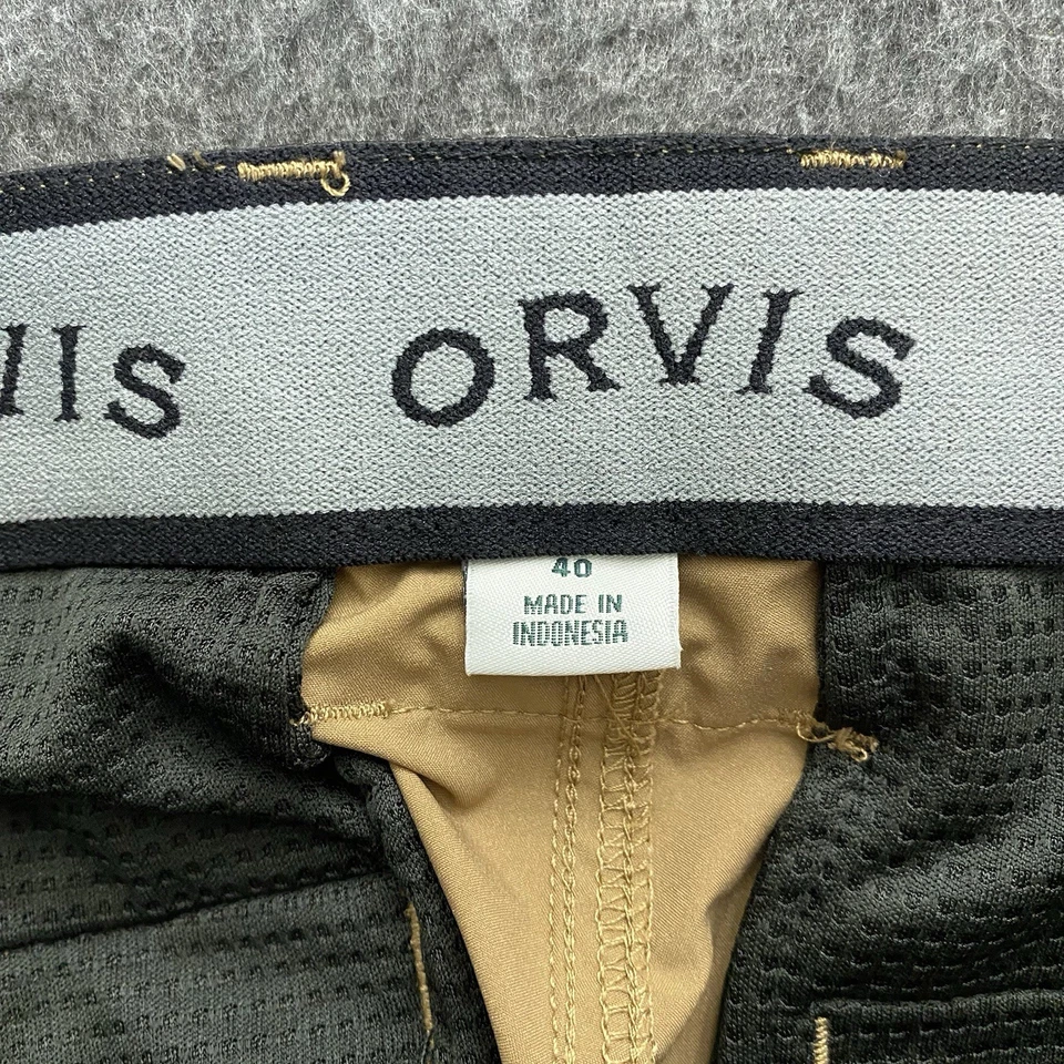 Orvis Shorts Mens Size 40 Tan Tech Short Chino Outdoor Stretch Lightweight - Image 3 of 4